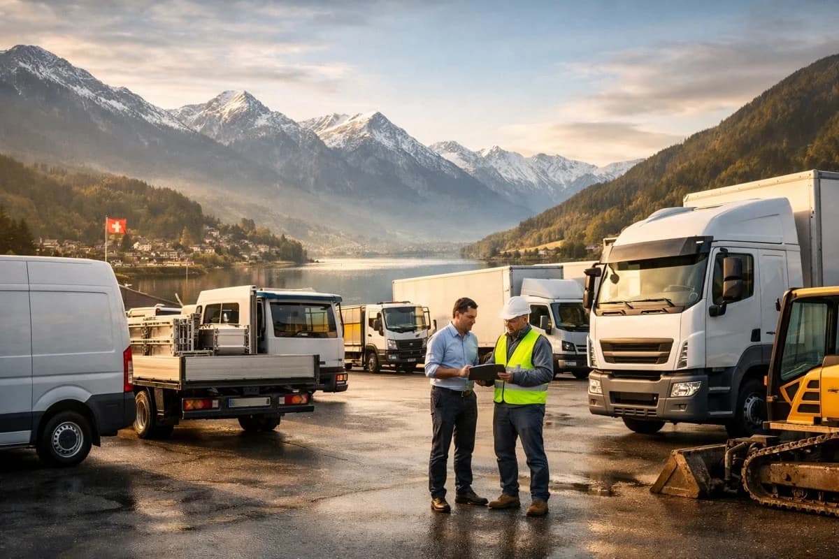Assicurazione veicoli commerciali Svizzera – flotta aziendale furgoni e veicoli da lavoro